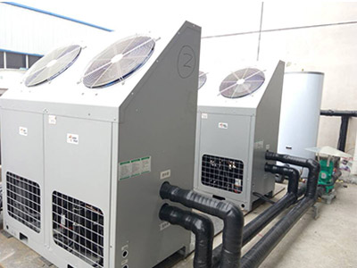 蘇州高溫電氣車間雙源熱泵制熱、制冷工程